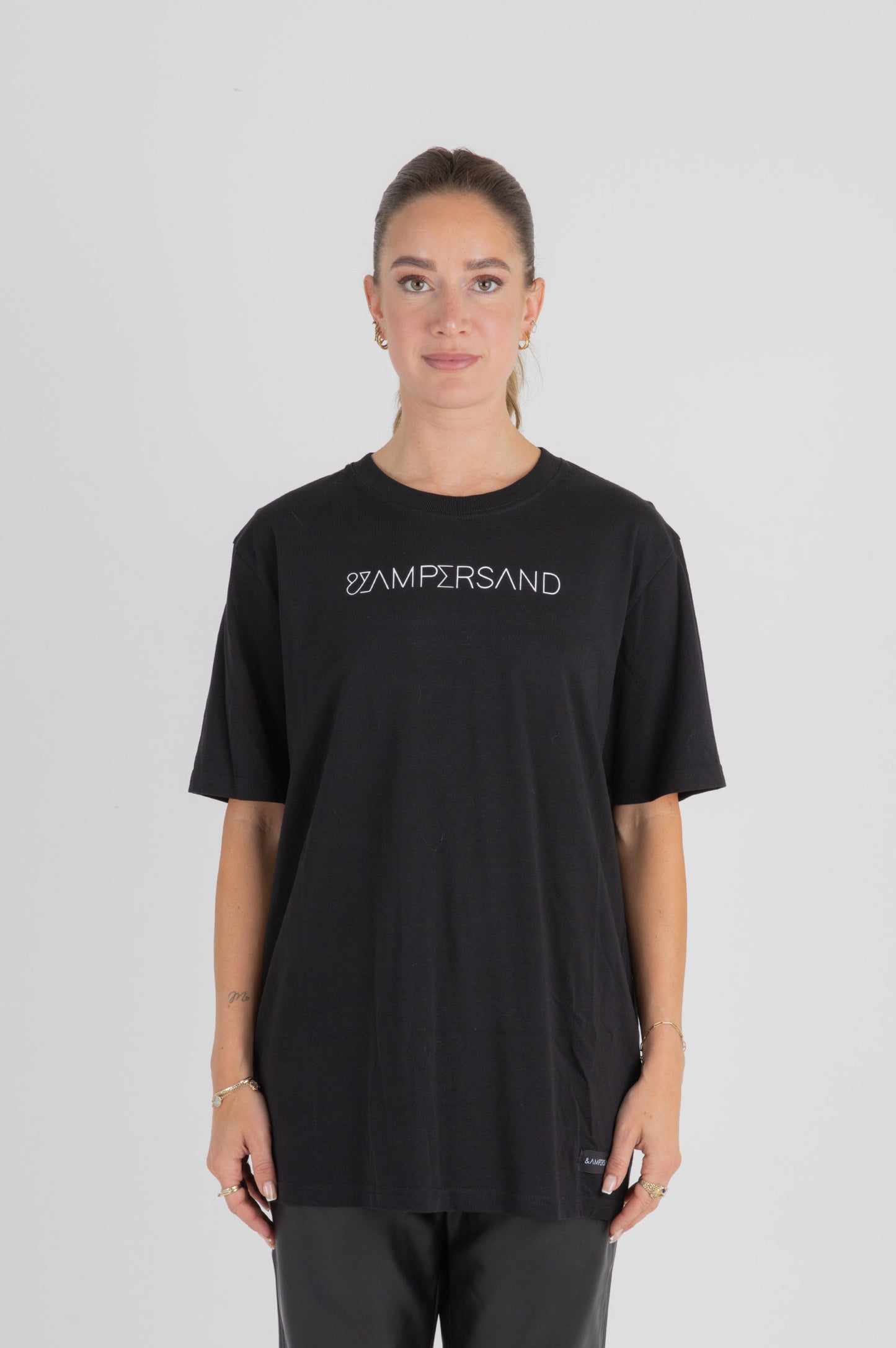 T-Shirt Zalige Zondag - ZWART